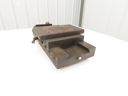 Milling Machine Sliding Dovetail Threaded Fixture Table 8"x12" With 10"x6" Added
