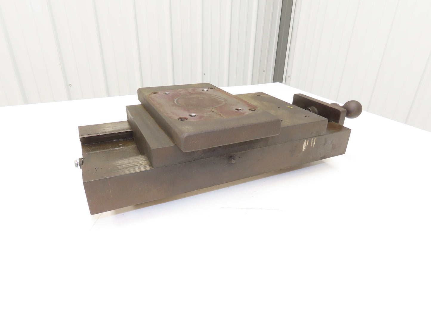 Milling Machine Sliding Dovetail Threaded Fixture Table 8"x12" With 10"x6" Added