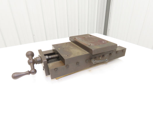 Milling Machine Sliding Dovetail Threaded Fixture Table 8"x12" With 10"x6" Added