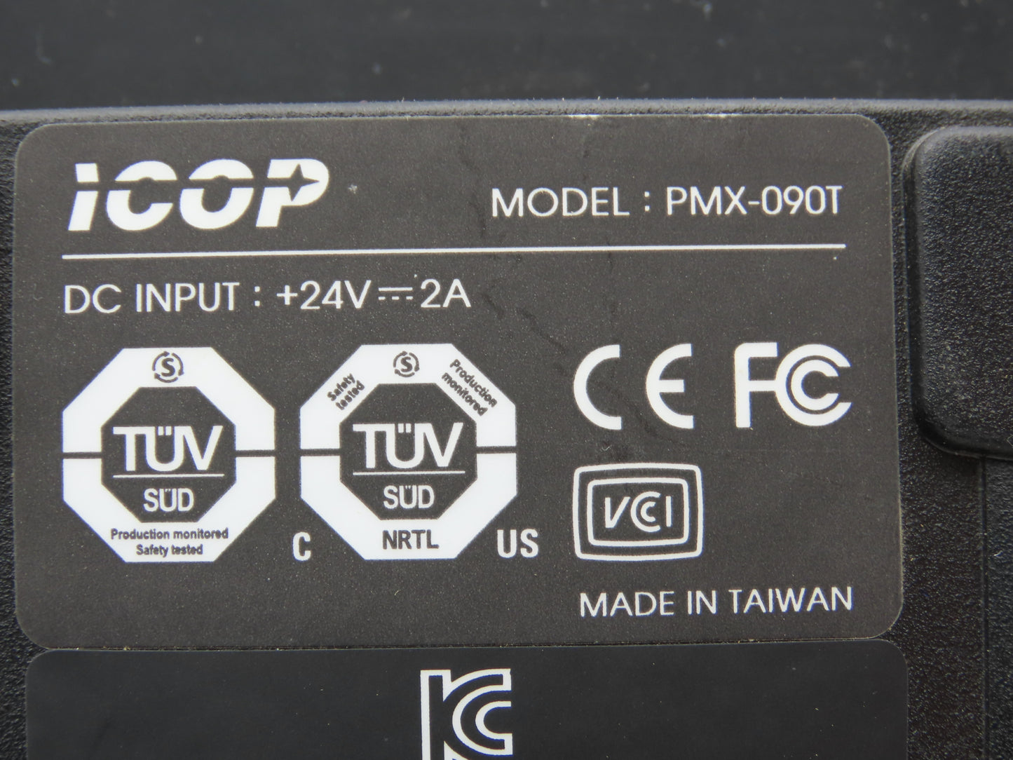 ICOP 825-0428-1R Cognex 9" Resistive Touch Panel 1024x600 LCD Screen PMX-090T