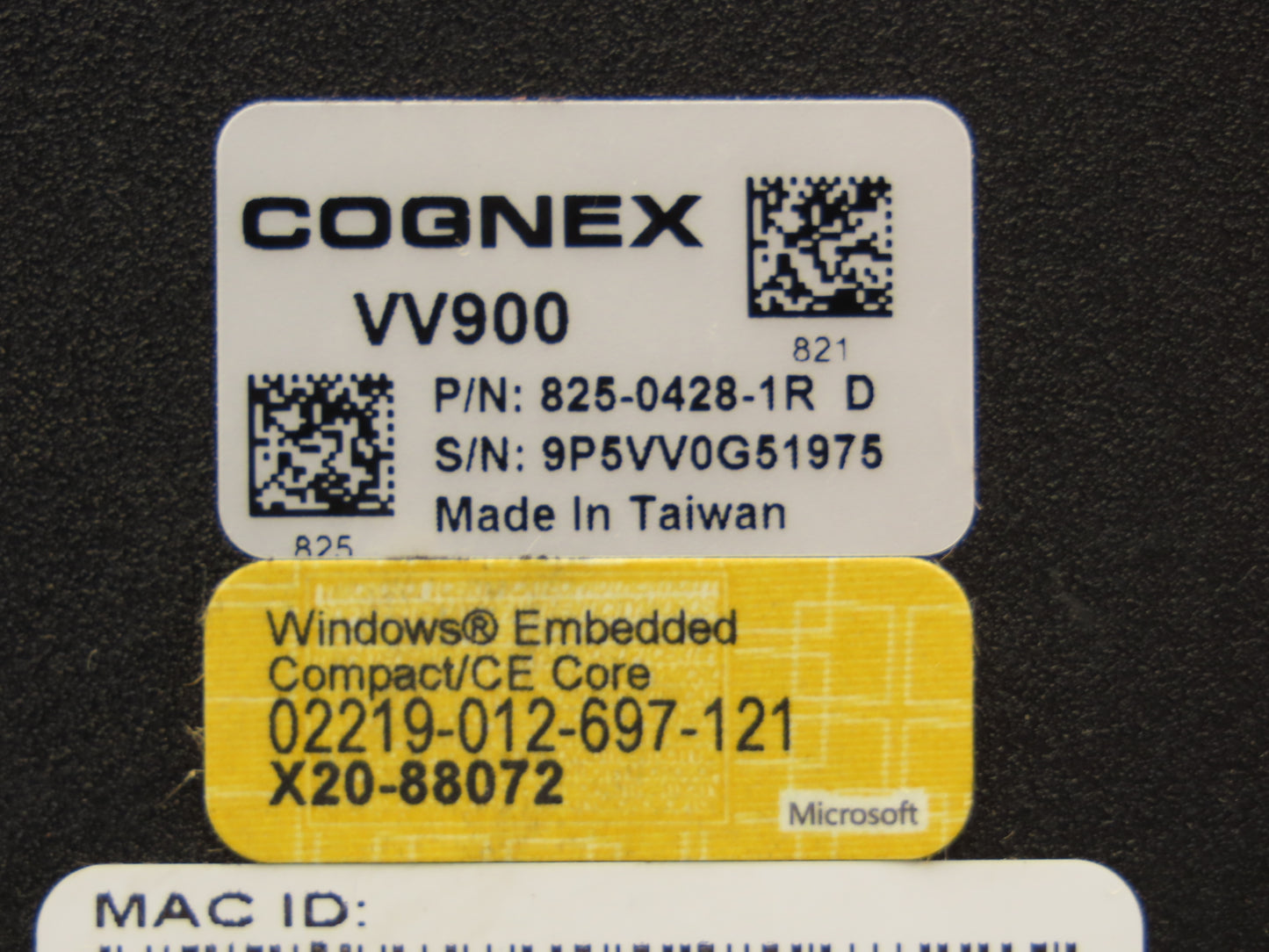 ICOP 825-0428-1R Cognex 9" Resistive Touch Panel 1024x600 LCD Screen PMX-090T