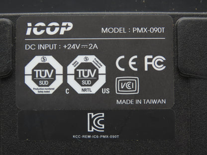 ICOP 825-0428-1R Cognex 9" Resistive Touch Panel 1024x600 LCD Screen PMX-090T