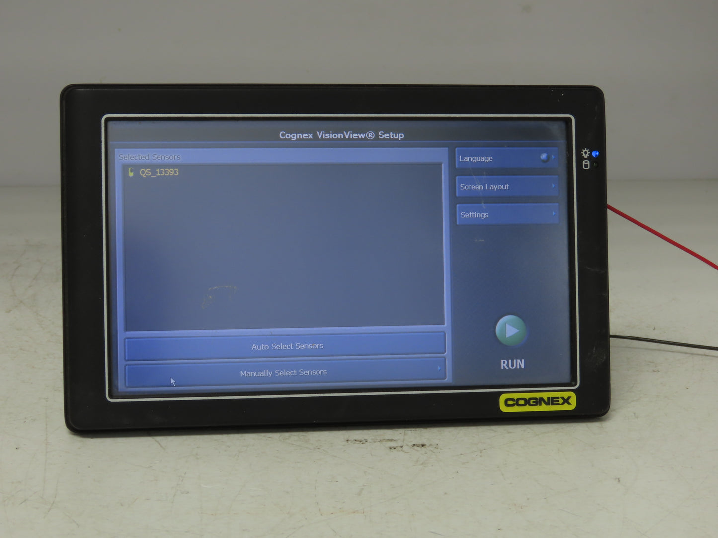 ICOP 825-0428-1R Cognex 9" Resistive Touch Panel 1024x600 LCD Screen PMX-090T