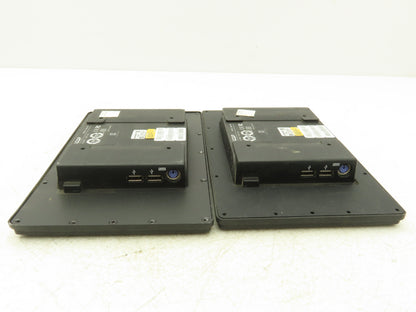 ICOP 825-0428-1R Cognex 9" Resistive Touch Panel 1024x600 LCD-READ Lot of 2