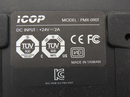 ICOP 825-0428-1R Cognex 9" Resistive Touch Panel 1024x600 LCD-READ Lot of 2