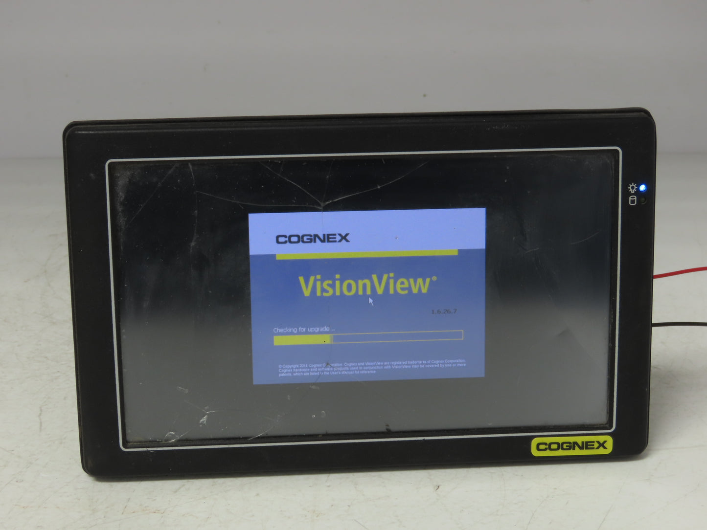 ICOP 825-0428-1R Cognex 9" Resistive Touch Panel 1024x600 LCD-READ Lot of 2