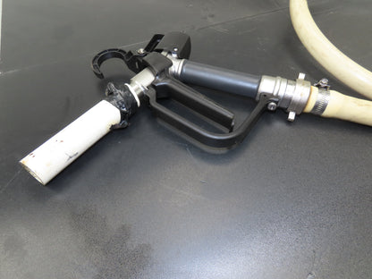 Lutz MD-2 Pneumatic Air Drum Container Pump 48" Plastic Tube w/Hose PVDF 41-L DL