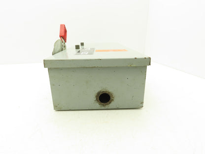 General Electric TH3362J Model 10 GE Safety Disconnect Switch 60A 600VAC