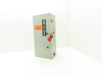 General Electric TH3362J Model 10 GE Safety Disconnect Switch 60A 600VAC
