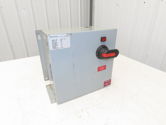 Daykin GPFS-07 U Stepdown Transformer Disconnect 500VA 1Ph HV 480V LV 120V