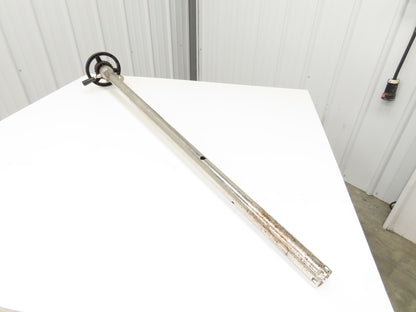 Lutz Niro 41-R GLRD Pneumatic Air Drum Container Mixing Pump 48" Stainless Tube