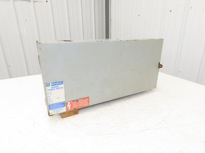 Westinghouse Fusible Busway Disconnect Switch Bus Plug 60A 600VAC 3PH 3W