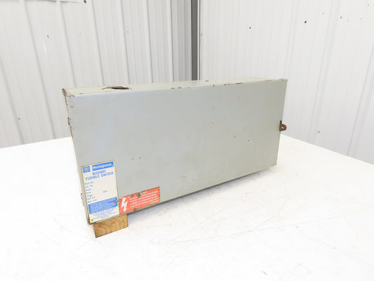 Westinghouse Fusible Busway Disconnect Switch Bus Plug 60A 600VAC 3PH 3W