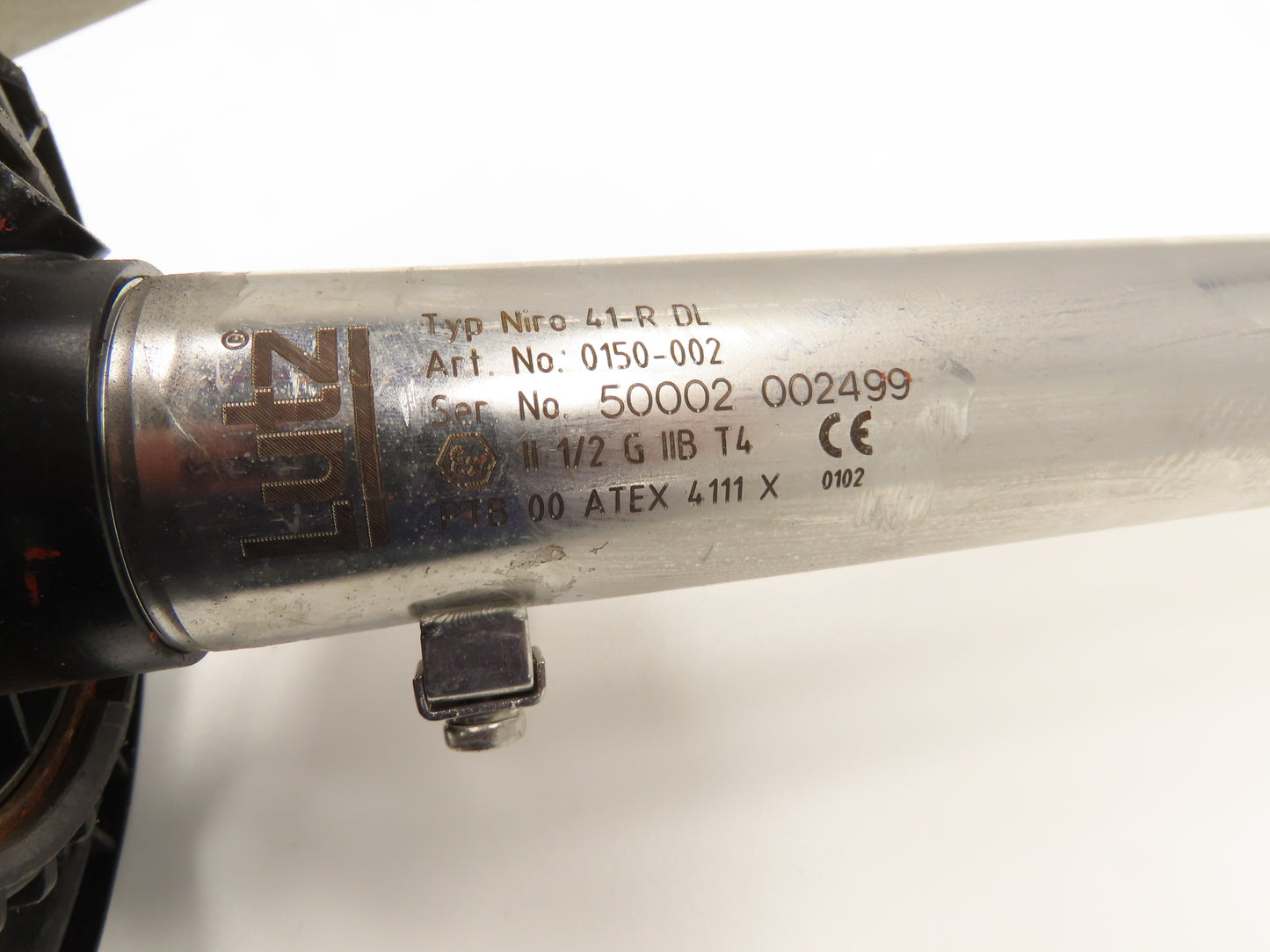 Lutz Niro 41-R DL Pneumatic Air Drum Container Mixing Pump 48" Stainless Tube