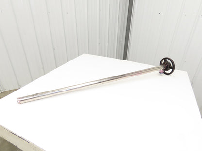 Lutz Niro 41-R DL Pneumatic Air Drum Container Mixing Pump 48" Stainless Tube