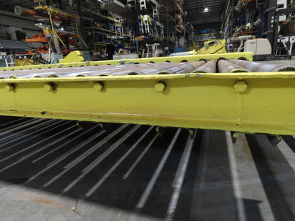 Hytrol 25-CRR 50"W x 15'L Pallet Conveyor 2.5" Roller 3PH Chain Drive 35FPM