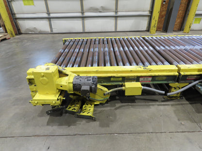 Hytrol 25-CRR 50"W x 15'L Pallet Conveyor 2.5" Roller 3PH Chain Drive 35FPM