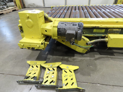 Hytrol 25-CRR 50"W x 15'L Pallet Conveyor 2.5" Roller 3PH Chain Drive 35FPM