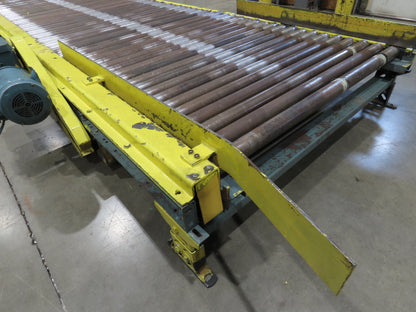 Hytrol 25-CRR 50"W x 15'L Pallet Conveyor 2.5" Roller 3PH Chain Drive 35FPM