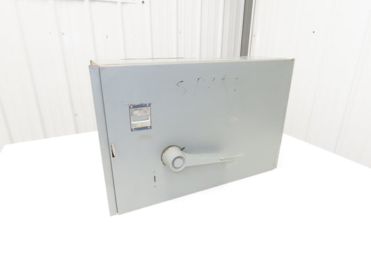 Westinghouse FDP325R Safety Disconnect Switch 100/400A 240VAC 100Hp 3Ph READ