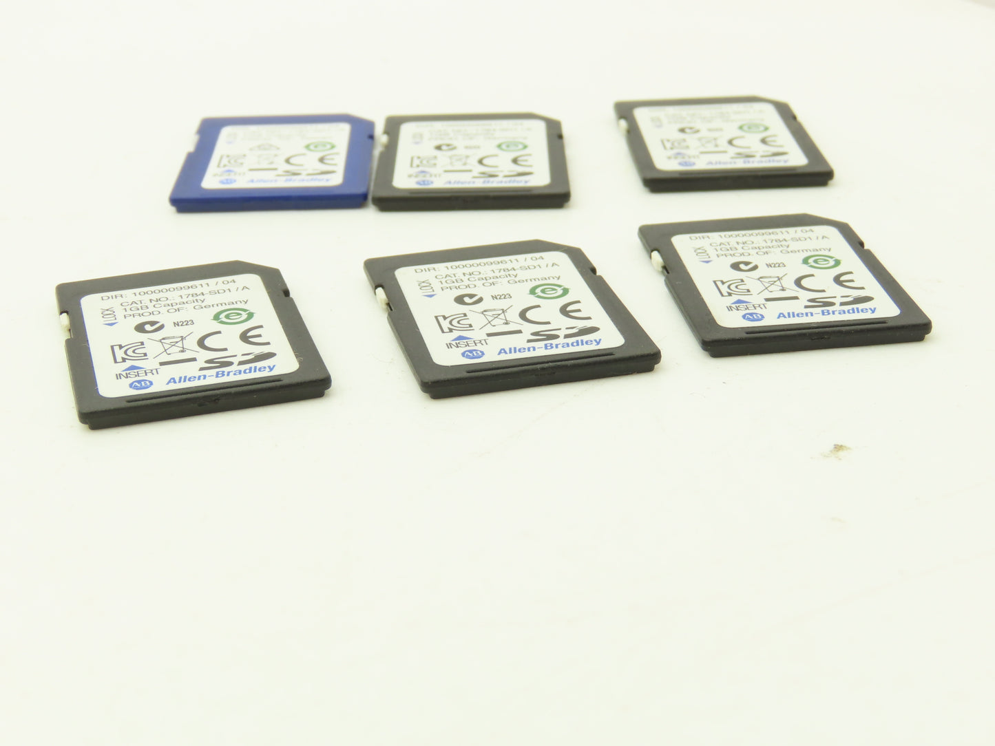 Allen Bradley 1784-SD1/A ControlLogix SD Memory Card Module 1GB Lot of 6