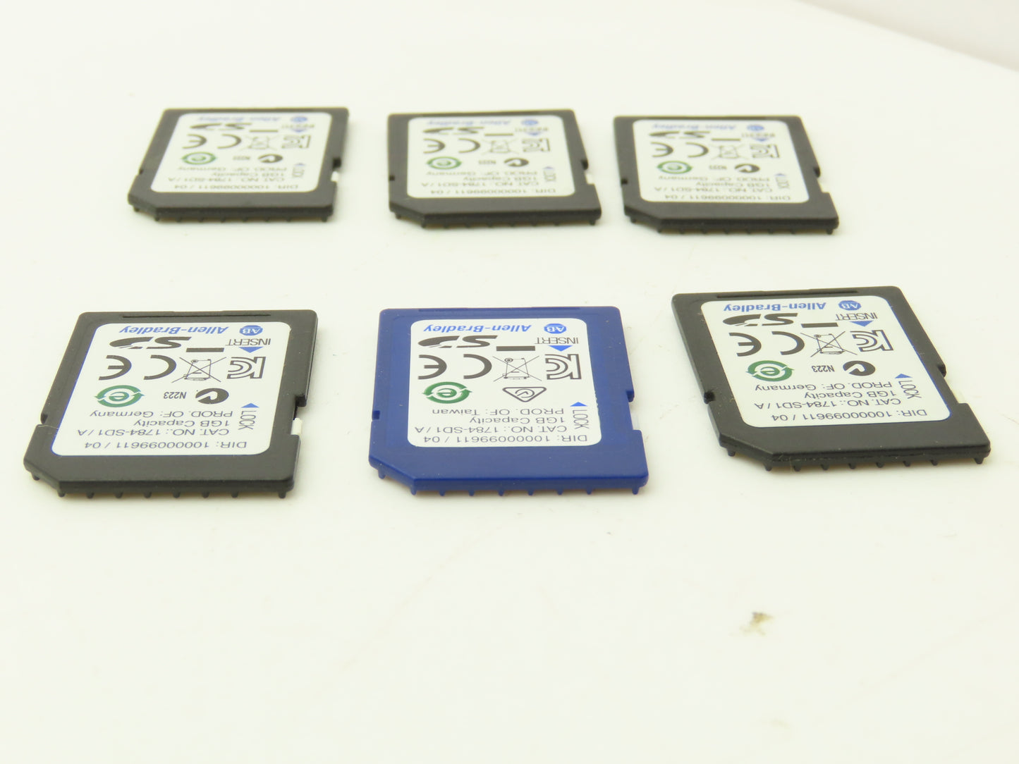 Allen Bradley 1784-SD1/A ControlLogix SD Memory Card Module 1GB Lot of 6