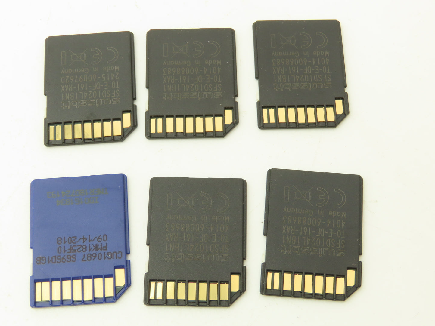 Allen Bradley 1784-SD1/A ControlLogix SD Memory Card Module 1GB Lot of 6