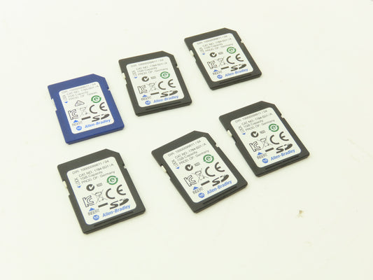 Allen Bradley 1784-SD1/A ControlLogix SD Memory Card Module 1GB Lot of 6