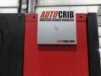 Auto Crib RoboCrib 2000 Industrial Tool Parts Vending Machine Inventory Stock
