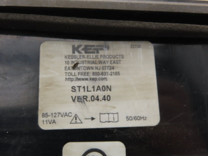 Kep ST1L1A0N SUPERtrol-I Flow Totalizer Computer Ratemeter 120VAC VER.04.40