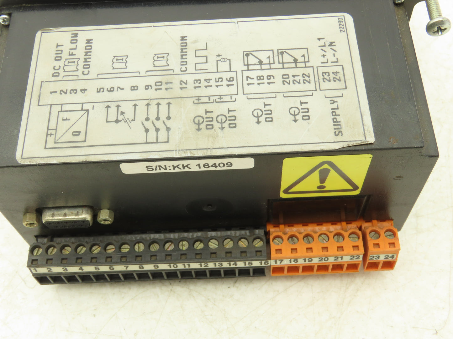 Kep ST1L1A0N SUPERtrol-I Flow Totalizer Computer Ratemeter 120VAC VER.04.40