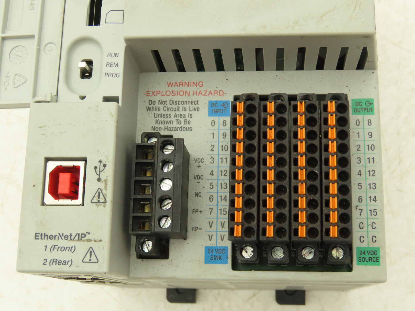 Allen Bradley 1769-L16ER-BB1B CompactLogix L16 DI/O 384KB Controller Series C