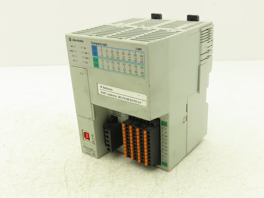 Allen Bradley 1769-L16ER-BB1B CompactLogix L16 DI/O 384KB Controller Series C