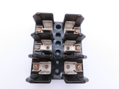 Bussmann J60030 11218 Fuse Block Panel Mount Class J 3 Pole 30A 600V Lot of 9