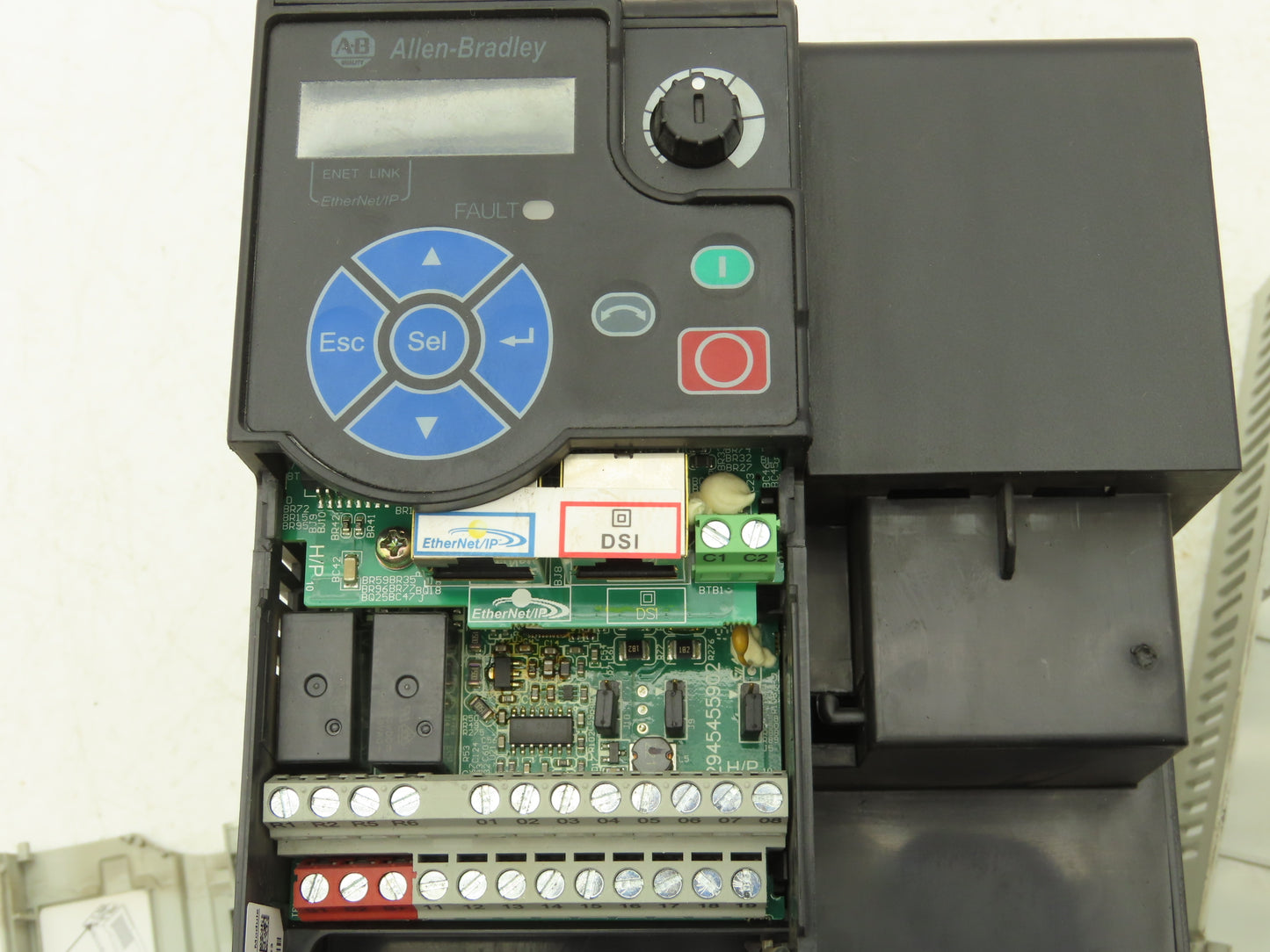 Allen Bradley 25B-D030N104 PowerFlex 525 VFD 500Hz 20Hp 460v 30A FRN 5.002 Ser A