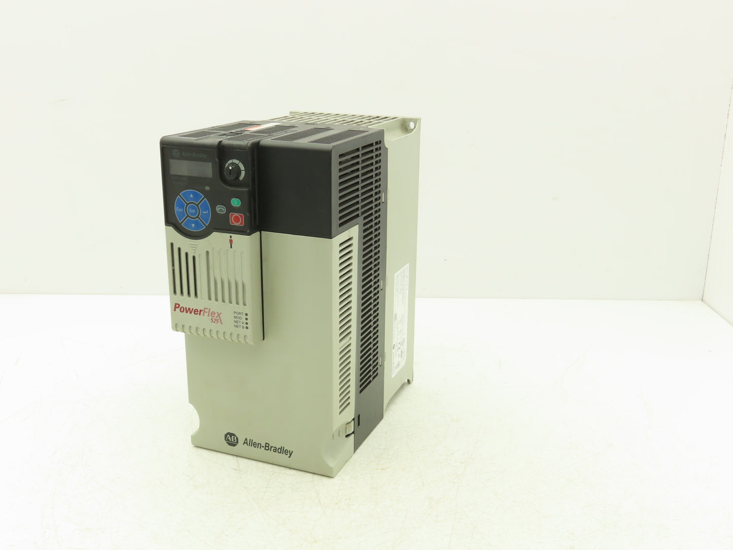 Allen Bradley 25B-D030N104 PowerFlex 525 VFD 500Hz 20Hp 460v 30A FRN 5.002 Ser A