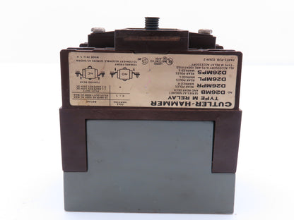 Cutler Hammer D23MB Type M Relay 10A 120V Coil w/ Ser A2 Attachment Lot of 6