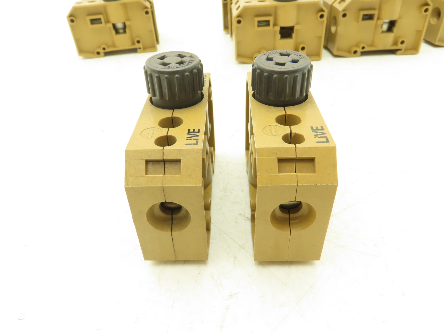 Weidmuller SAKS 4/35 Terminal Block Fuse Holder 380V 10mm Squared 16A Lot of 20
