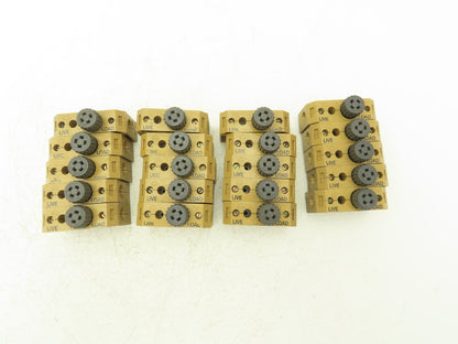 Weidmuller SAKS 4/35 Terminal Block Fuse Holder 380V 10mm Squared 16A Lot of 20