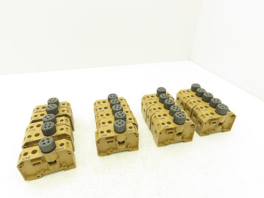 Weidmuller SAKS 4/35 Terminal Block Fuse Holder 380V 10mm Squared 16A Lot of 20