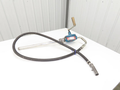 Blackmer F210A Drum & Container Pump Rotary Vane Hand Pump w/Hose