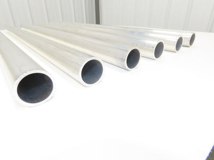 1-1/4"x 36" Sch 40 Aluminum Speed-Rail 1.66" Pipe OD Lot of 6