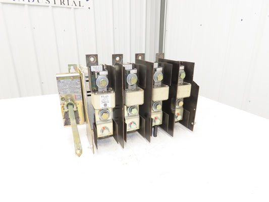 ABB OESA-F600JT6-4 Fusible Disconnect Switch 500Hp 600A 600VAC 4 Pole Fused