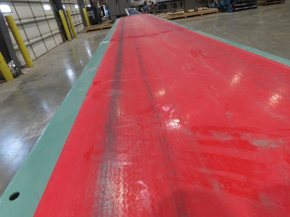 Roach 22"x 16' Slider Bed Conveyor 18"Belt 115V 1PH Variable Speed Drive 50FPM