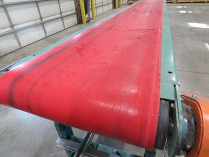 Roach 22"x 16' Slider Bed Conveyor 18"Belt 115V 1PH Variable Speed Drive 50FPM