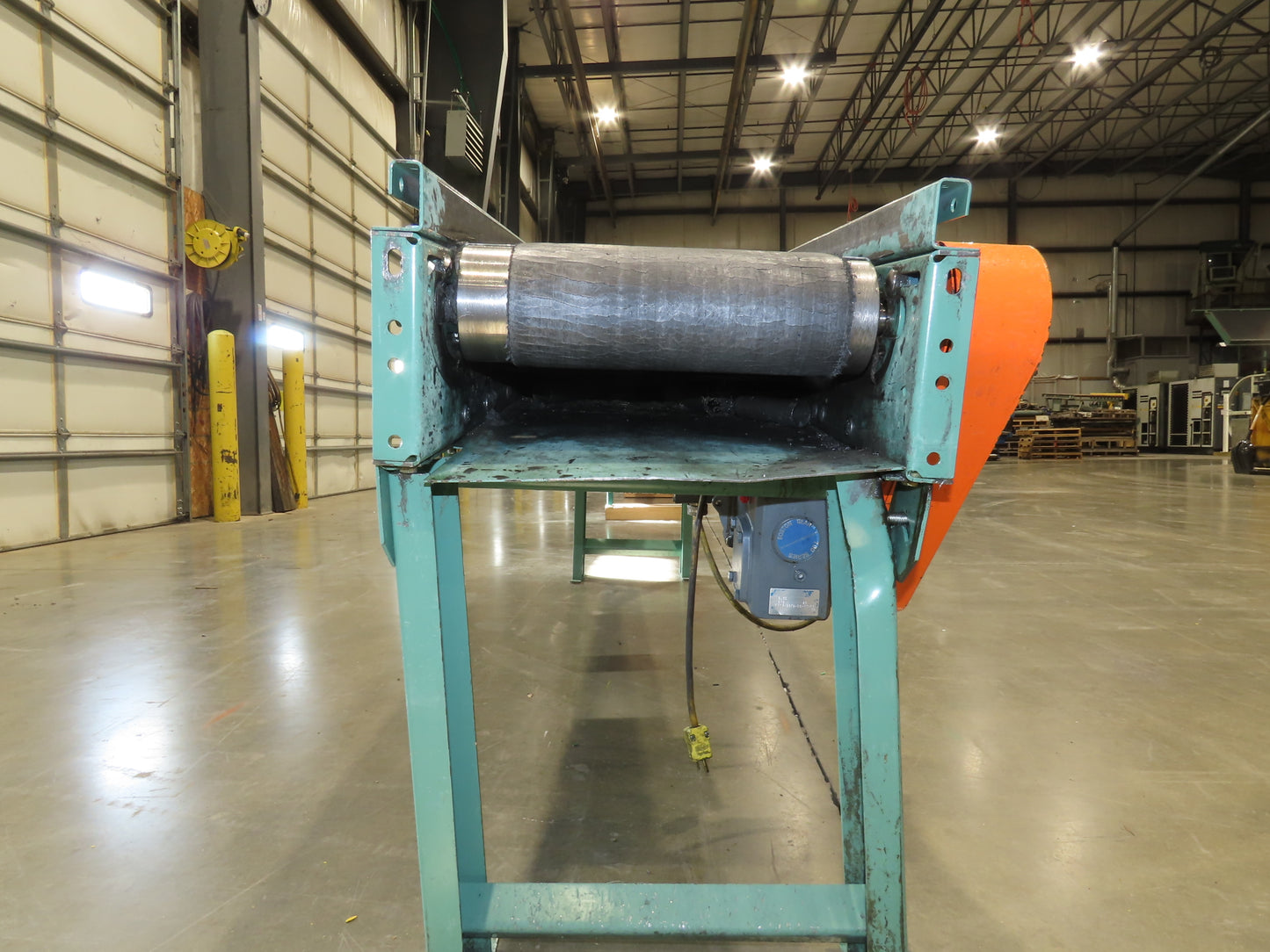 Roach 18"x 10' Slider Bed Incline Conveyor 11.5"Belt 115V 1PH 56FPM 29-45"H