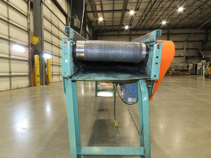 Roach 18"x 10' Slider Bed Incline Conveyor 11.5"Belt 115V 1PH 56FPM 29-45"H