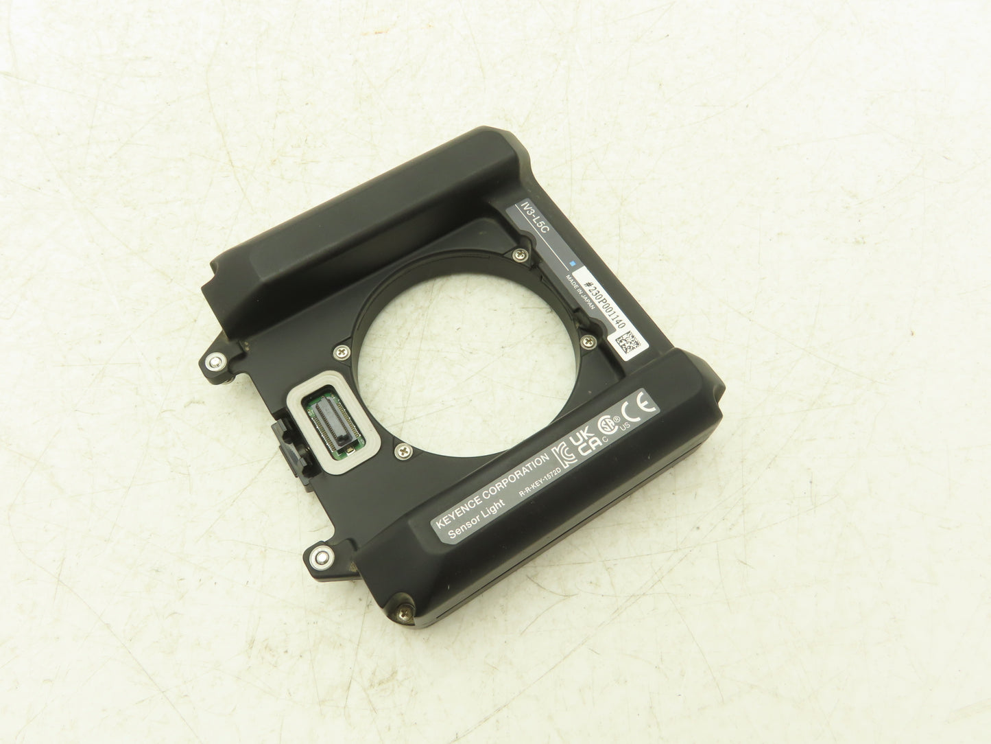 Keyence IV3L5C AI Imaging White LED Illumination Unit for Smart Camera IV3-500CA