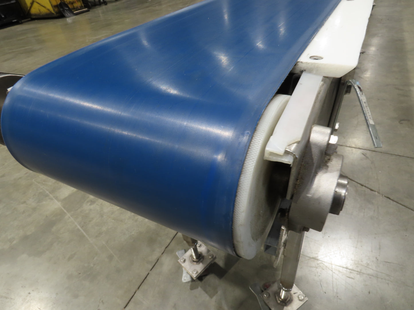 14"x 17' 6" Stainless Slider Bed Portable Conveyor 12"Belt 115V Variable Speed