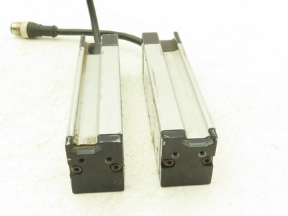 Banner Part Sensing Light Curtain Set 67mm Protected Height 300mm- 2m 10-30VDC